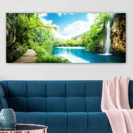 Wallity Lienzo Decorativo Multicolor 50 x 120 cm